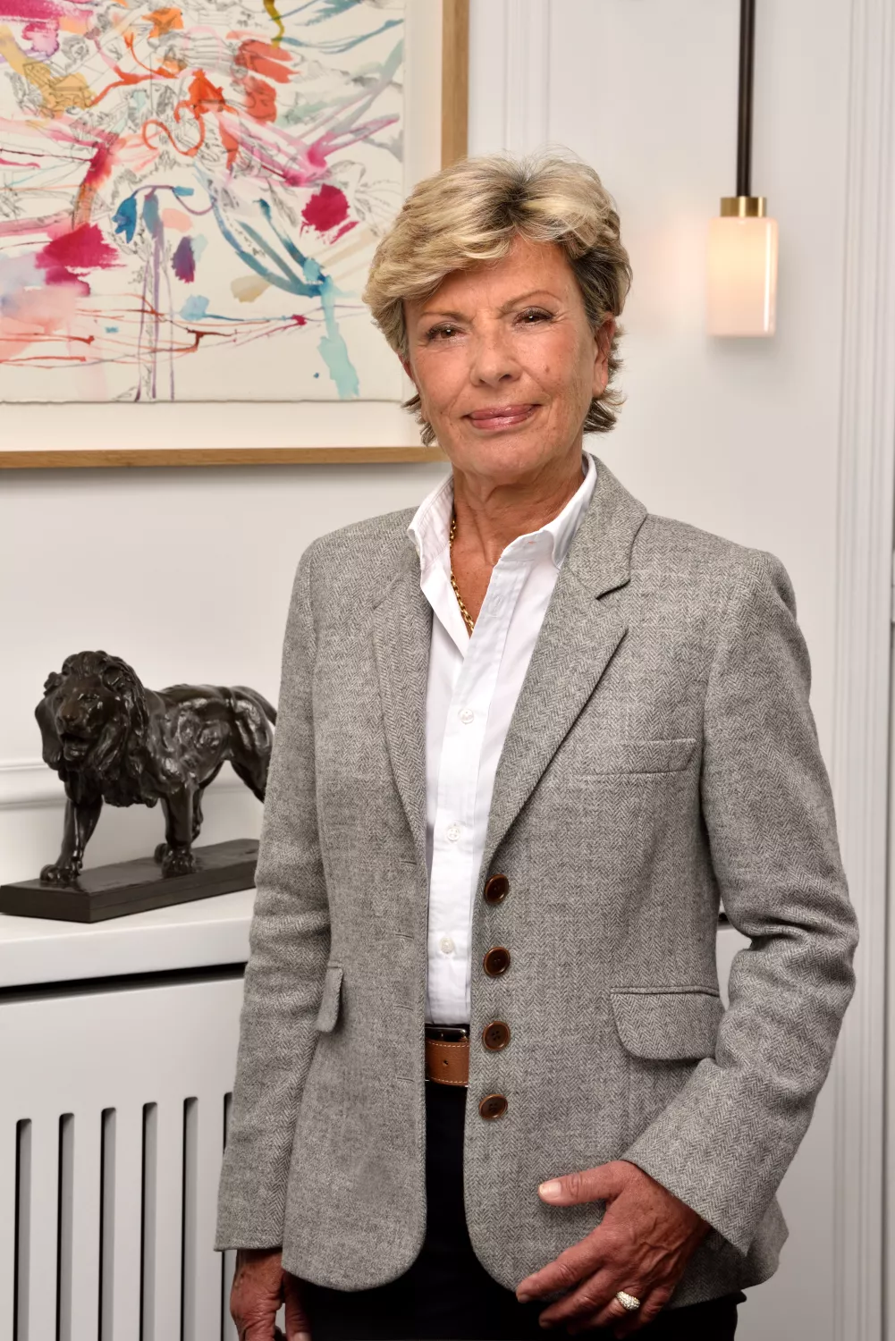 Martine Kuperfis femme fondatrice de Junot immobilier groupe d'agences immobilières de luxe