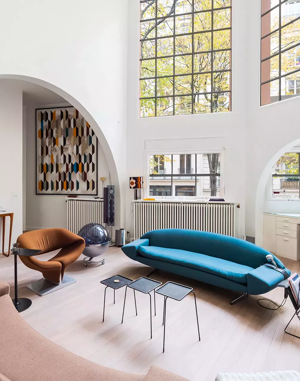Maison d'architecte lumineuse dans Paris vendue par Junot immobilier