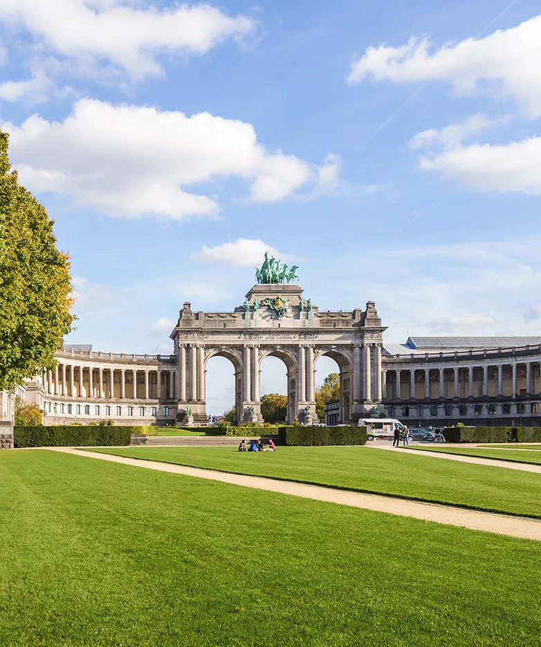 Parc du Cinquantenaire situé à Bruxelles