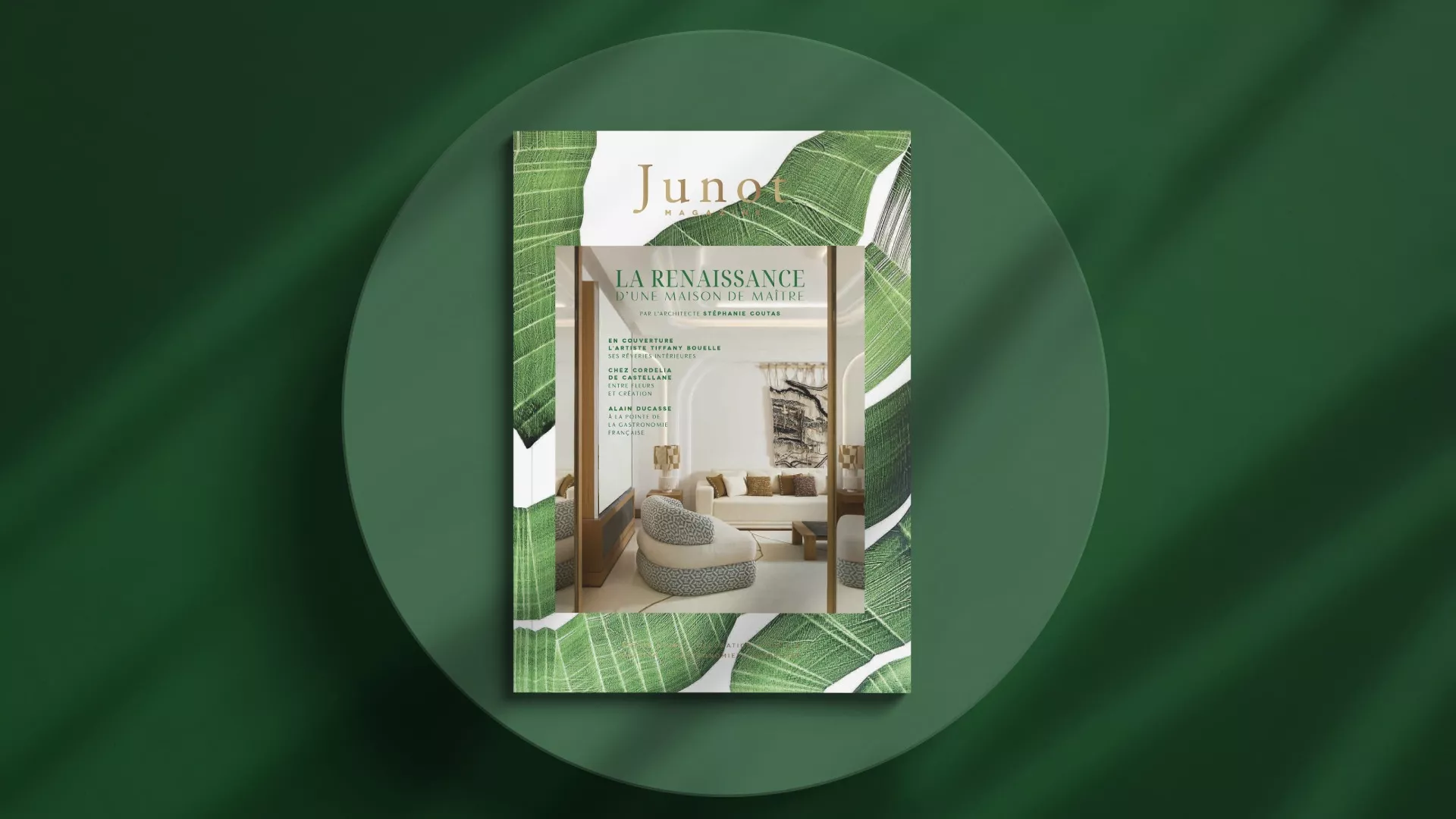 Couverture de la dernière édition du Junot Magazine